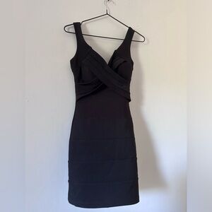 Black Bandage Body Con Dress Emerald Sundae XXS Perfect Used Condition